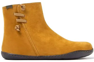 Camper K400676 Peu Cami Tan Womens Leather Ankle Boots • £84.99