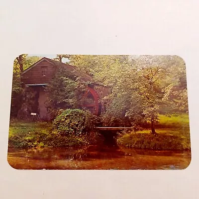 Postcard: Old Mill - Wolf Lake Fish Hatchery - Michigan • $4.99