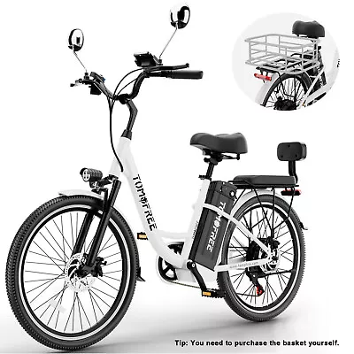 48V 20Ah 24  Cityscape Electric Bike For Adults Electric Cruiser Commuter Bike • $599