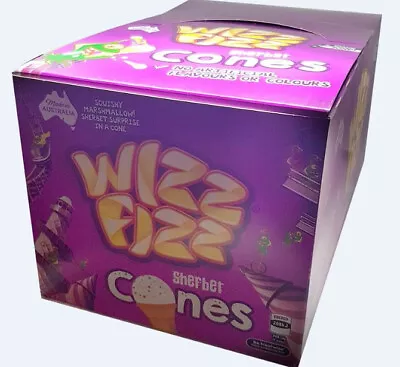 Wizz Fizz Sherbet Cones 24pk • $33.50