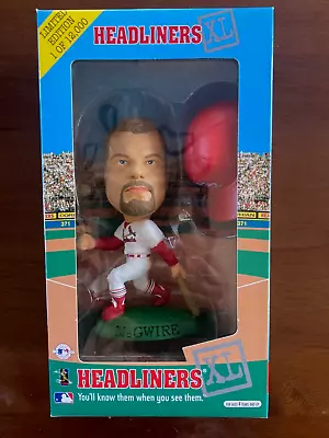 Mark McGwire 1998 Headliners XL Limited Edition Figure New In Box 1/20000 COA • $26.79