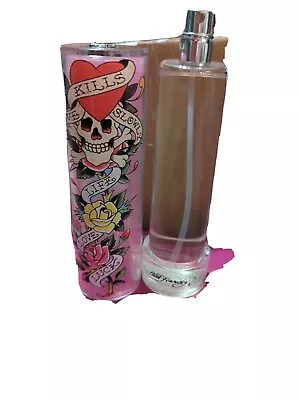 LOVE KILLS SLOWLY ED HARDY By Christian Audigier Eau De Parfum Spray  1.7 Oz/50 • $17.77