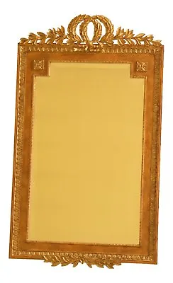30610EC: LABARGE French Louis XV Style Decorator Beveled Mirror • $495