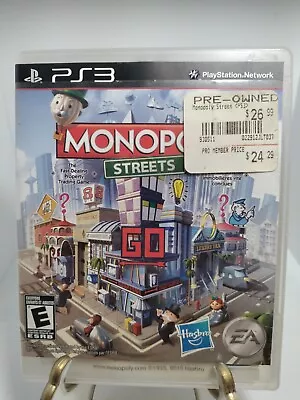 Monopoly Streets (Sony PlayStation 3 2010) • $10