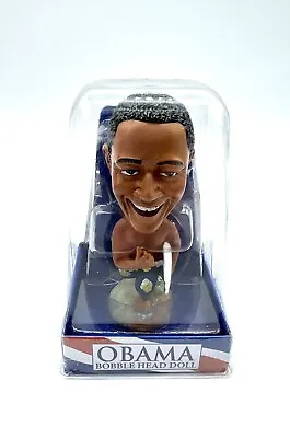 2009 KC Hawaii Barack Obama Bobble Head Doll Holding Surfboard 4 1/2” Tall GUC • $12