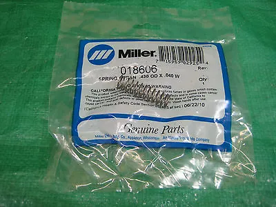 Miller .430  X .040  Wire X 1.500  Compression Spring SWP-2 Spot Welder Pedestal • $4.97