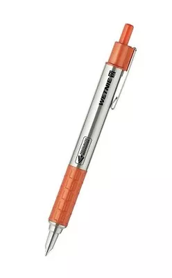 Zebra Wetnie Ballpoint Pen 0.7mm ORANGE BODY Black Ink • $19.95