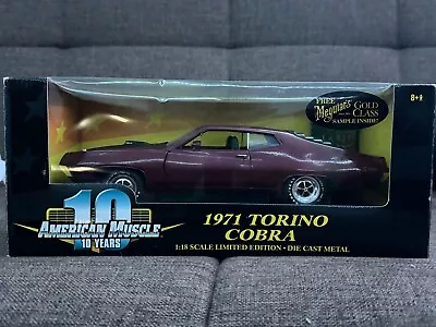 1971 Torino Cobra Limited Edition New Die Cast • $90