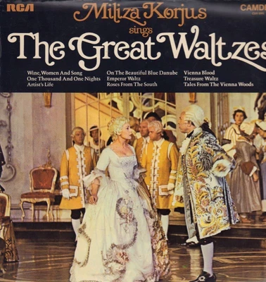 £6.99 • Buy RCA Victor Orchestra(Vinyl LP)The Great Waltzes, Miliza Korjus-RCA-CDS -Ex+/Ex+