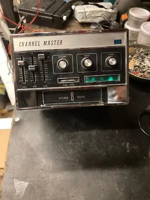 8 Track Player With 4 Dimensional Sound -  Channel Master Floor Mount  Serviced • $180