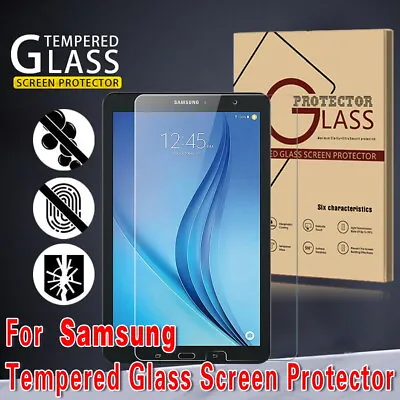 Tablet Tempered Glass Screen Protector For Samsung Galaxy Tab A7/A8/S4/S6/S7/S8 • £5.99