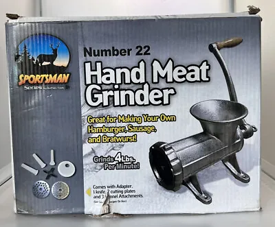 Sportsman Series MHG22 Number 22 Hand Meat Grinder & Sausage Maker • $45