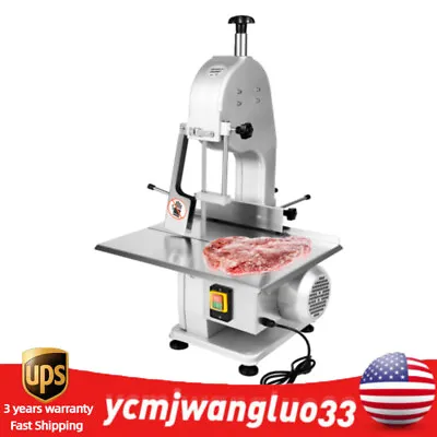 1500W Commercial Electric Meat Bone Saw Band Saw Machine Frozen Meat Fish Cutter • $381.90