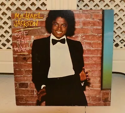 MICHAEL JACKSON OFF THE WALL  Quincy Jones Epic S EPC 83468 1979 VINYL RECORD • £30