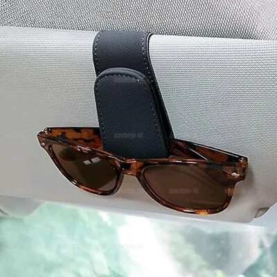 1Pcs Black Eyeglasses Sunglasses Holder Storage Clip Organizer Car Accessories • $12.31