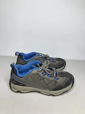 Merrell Chameleon Trail Blue Black Athletic Running Sneaker Shoes Boys Sz 1US/32 • $10.39