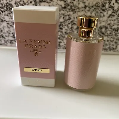 £20 • Buy Prada Milano La Femme L’eau Edt 9ml Miniature In Box