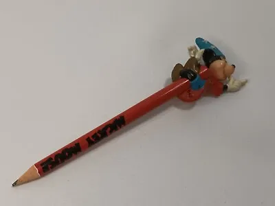 Vintage 90s Disney Mickey Mouse Pencil Plastic Figure 642 • $19.99