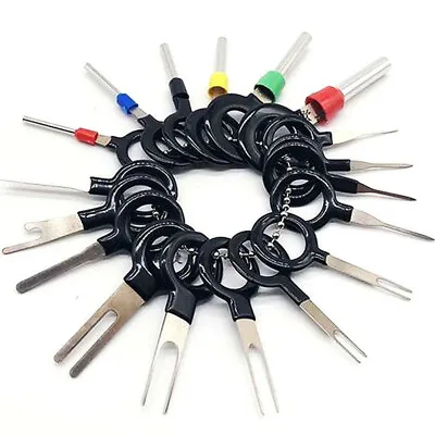 36x Car Electrical Terminal Plug Wiring Connector Pin Extractor Removal Key Tool • $21.99