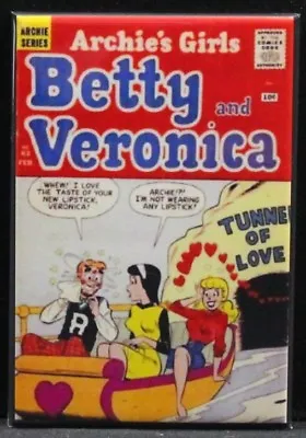 $6.39 • Buy Archie's Girls Betty And Veronica #62 Comic Book 2  X 3  Fridge Magnet. 