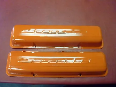 Vintage Chevrolet Logo Sbc 1958-79 283-400 Short Style Valve Covers • $150