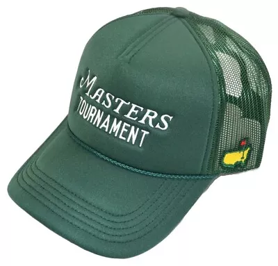 2024 MASTERS TOURNAMENT (GREEN) TRUCKER Style Golf Hat From AUGUSTA NATIONAL • $69.95