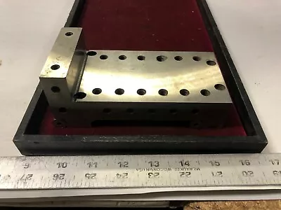 MACHINIST TOOLS LATHE MILL Machinist Tool Makers Ground Sine Plate Block  OfCe • $129.99