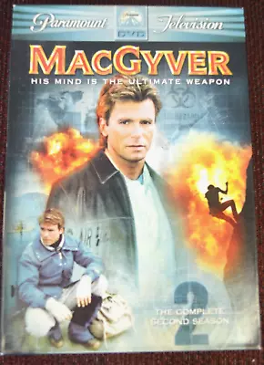 MacGyver: The Complete Second Season (6-DVD 2005 Full Screen) Paramount DVD • $7.99