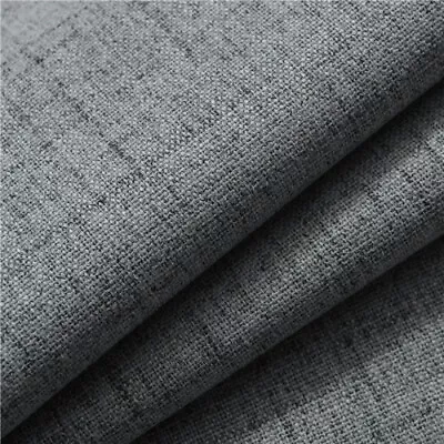 Linen 100% Blackout Curtains Treatment Solid Water Proof Curtains • $25.09