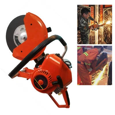 $229.01 • Buy 6.8HP Disc Petrol Demolition Saw Machine Concrete Cut Off Dry Demo Road Cutter 
