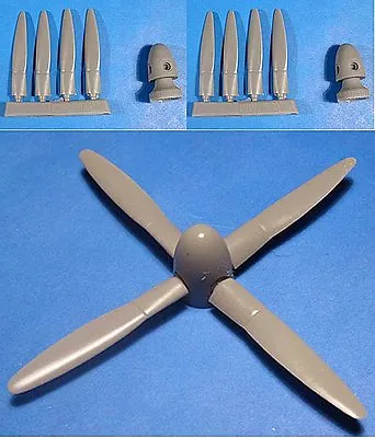 Vector VDS48-045 P-61 Propellers & Spinners Resin 1/48 Scale • $23.95