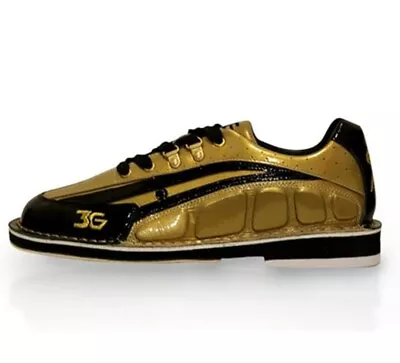 3G Belmo Tour S Gold/Black Right Handed Mens Bowling Leather Shoes Size 12 US  • $169.90