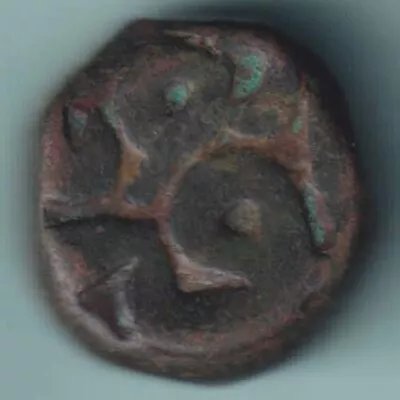 Mughal India Mohammed Akbar One Dam Rare Copper Coin • $3.74