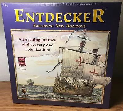 Entdecker Board Game Mayfair Games Klaus Teuber 2001 Explore New Sealed Fun Gift • $25.05