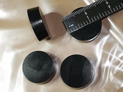 4 VIBRATION ISOLATION DISC CIRCLE FEET PAD 1.5inDIAx1/2inH 38mmx12.7mm SOFT 50D • $12.99