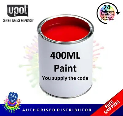 RAPTOR TINT 400ML Paint For Upol Raptor Bed Liner - Any Colour Code Available • £29.99