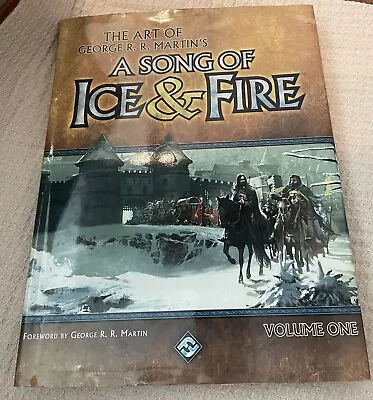 The Art Of George R R Martin's A Song Of Ice & Fire  Book  Volume One HC/DJ • $25