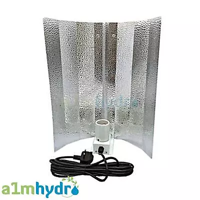 £19.95 • Buy Omega CFL Euro Reflector Shade With UK 3 Pin Plug Hydroponics