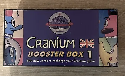 Cranium Booster Box 1 - Cranium Game Expansion - 2002 - Cards Still Sealed • £5