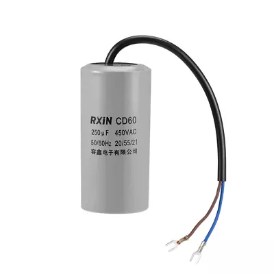 £13.83 • Buy 250uf Motor Star Capacitor 250mfd AC 450V For HVAC Single-Phase 50/60Hz AC Motor
