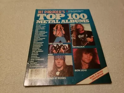 Hit Parader Magazine Spring 89' Top 100 Metal Albums Metal Edge Blast Circus • $14.99