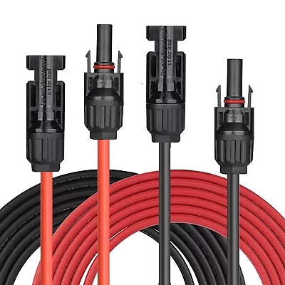 ALLPOWERS 1.5m MC-4 Solar Extension Cable 16 AWG For Solar Panel Solar Module • £19.99