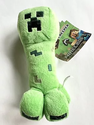 NEW Minecraft Plush Creeper Figure Stuffed Green 2014 Green Mojang Microsoft • $14.99