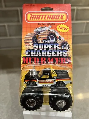 NEW 1985 Matchbox The Super Chargers Mud Racers Monster Trucks - BOG BUSTER RARE • $31.99