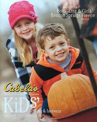 Fall 2011 CABELA'S KIDS' CLOTHING & FOOTWEAR Catalog  • $4