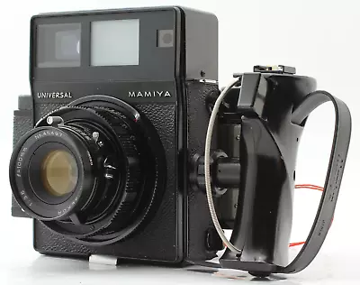 [Exc+5] Mamiya Universal Press 6x9 Film Holder Sekor 100mm F3.5 Lens From JAPAN • $199.99