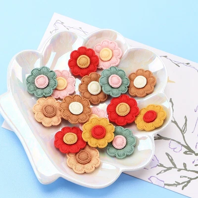 £4.50 • Buy 10 Shoes Accessories DIY Flower  Shoes Buttons Decoration For Croc Charms Gif