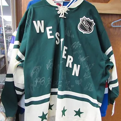 2004 Autographed NHL All-Star Authentic Jersey - Western Conf. (Size XL - 52) • $2999.99