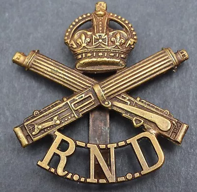 RND ~ Royal Naval Division Machine Gun Corps ~ Cap Badge ~ JR Gaunt • £69.99