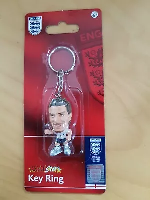 36 X New David Beckham Official England Football Corinthian Microstars Key Ring • £10